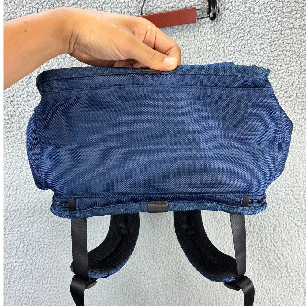 Tumi Alpha 2 T-Pass Business Class Brief Pack Mens Blue Laptop Travel Nylon